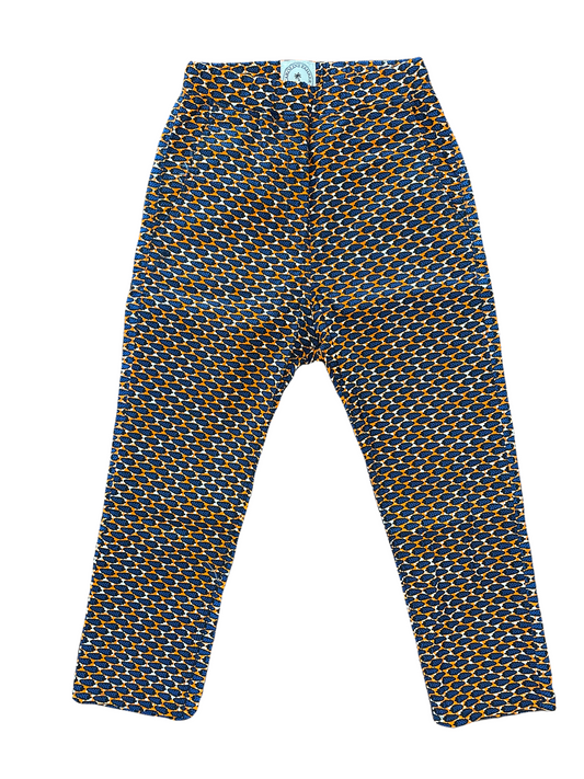 African print pants